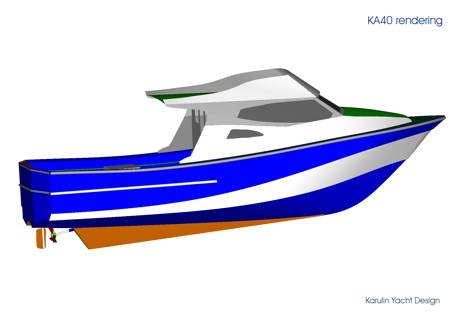 проект катера КА40_1